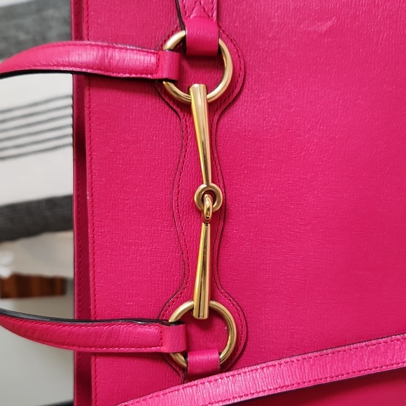 Authentic Gucci Horsebit tote/crossbody - Picture 7 of 14